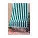 TENDA SOLE PER SORMONTO 140X250CM BIANCO/VERDE IN COTONE '18