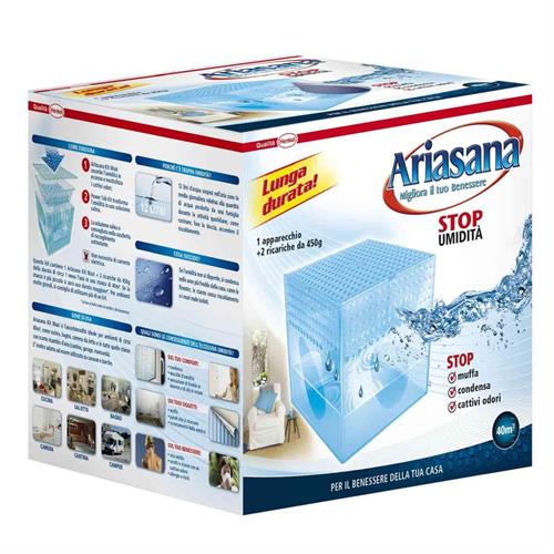 ARIASANA KIT ASSORBIUMIDITA' 1 VASCHETTA + 2 RICARICHE 450GR