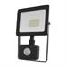PROIETTORE LED SMD CON SENSORE 50W NERO