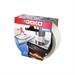 NASTRO ALLUMINIO 'SMOKE' COL.BIANCO MM40X9MT ADESIVO X ALTE