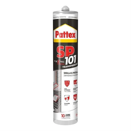SIGILLANTE NEUTRO 'PATTEX SP101' TRASPARENTE CARTUCCIA ML 28