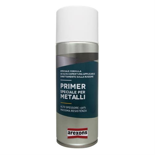 SMALTO SPRAY FONDO ANTIRUGGINE GRIGIO ACRILICO 400ML 'AREXON