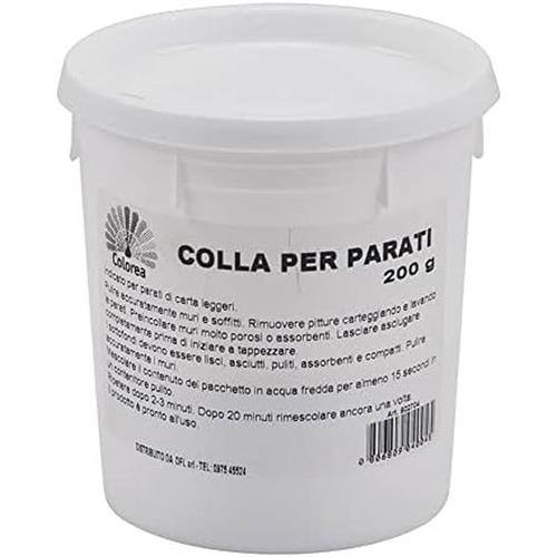 COLOREA COLLA PER PARATI GR.200 IN BARATTOLO