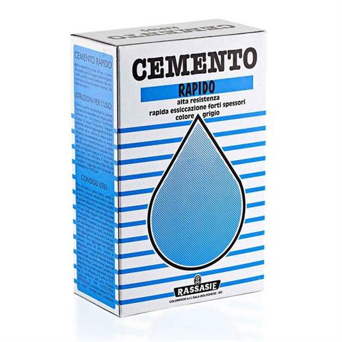 CEMENTO RAPIDO GRIGIO IN POLVERE IN SCATOLA 1 KG