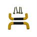 PROMO MITAL 2 MANIGLIE GIALLO/NERO 75x27mm MOD. 'MA 40'