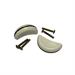 PROMO MITAL 2 MANIGLIE COL. BIANCO/NERO MOD.'MA 44'