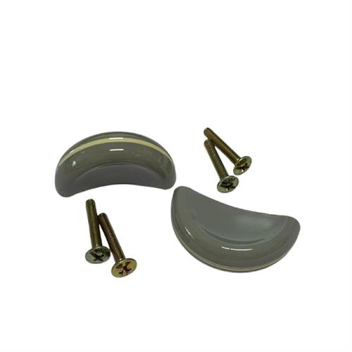 PROMO MITAL 2 MANIGLIE COL. GRIGIO MOD. 'MA 46' 48x20x15mm