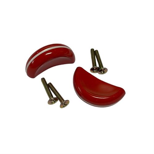 PROMO MITAL 2 MANIGLIE COL. ROSSO MOD. 'MA 46' 48x20x15mm