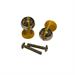 PROMO MITAL 2 POMOLI GIALLO/ORO 20X30MM 'PO18'