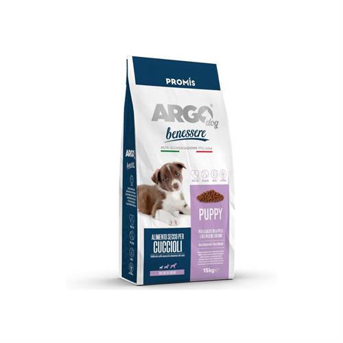 ARGO CROCCHETTE PER CANE BENESSERE PUPPY 15KG