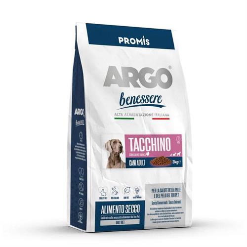 ARGO BENESSERE TACCHINO DRY PREMIUM PER CANE 3KG