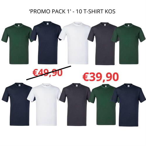 PROMO T-SHIRT KOS 10 PEZZI