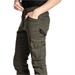 RICA LEWIS PANTALONI JOBC WORKER MULTITASCHE VERDE UOMO TG.4