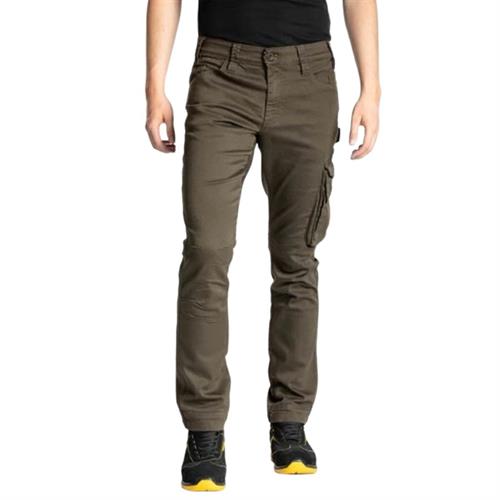 RICA LEWIS PANTALONI JOBC WORKER MULTITASCHE VERDE UOMO TG.5