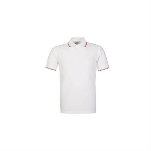 ROSSINI HH146 - POLO SHIRT ITALIA M/M BIANCA TG.S