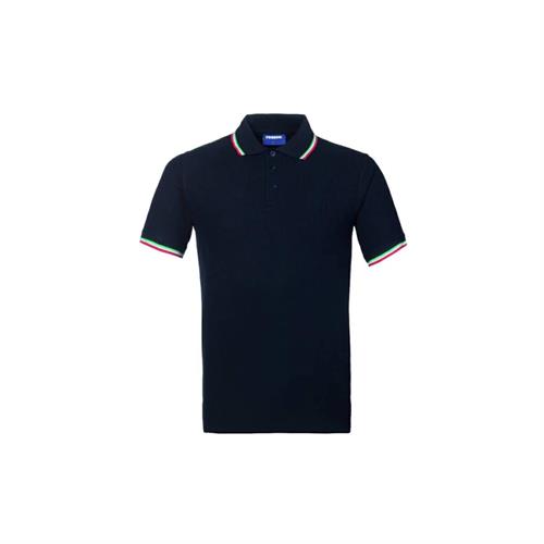 ROSSINI HH146 - POLO SHIRT ITALIA M/M BLU/TRICOLORE TG.S