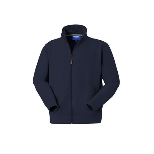 ROSSINI FELPA CANBERRA L/ZIP 80/20-290G BLU TG. L
