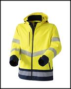 ROSSINI GIUBBOTTO SOFTSHELL HI-VIS HOOK GIALLO FLUO TG. XXL
