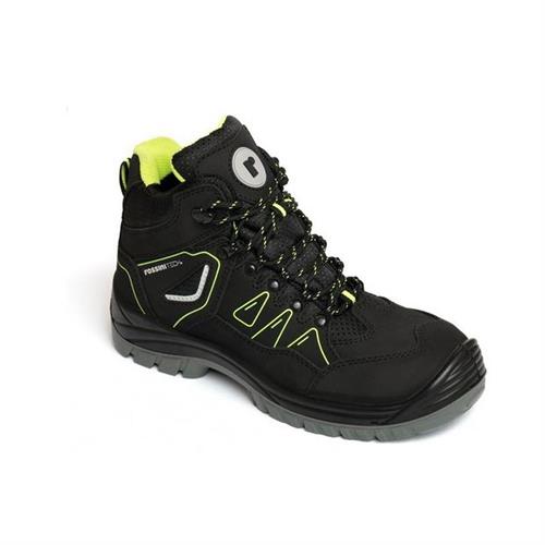 ROSSINI SCARPE POLACCO ROCKFORD S3 COLORE NERO/VERDE TG.44