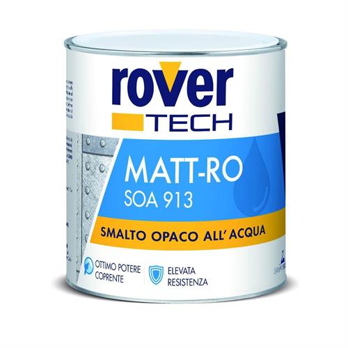 SOA 913 MATT-RO SMALTO OPACO ALL'ACQUA TESTA DI MORO 750ML