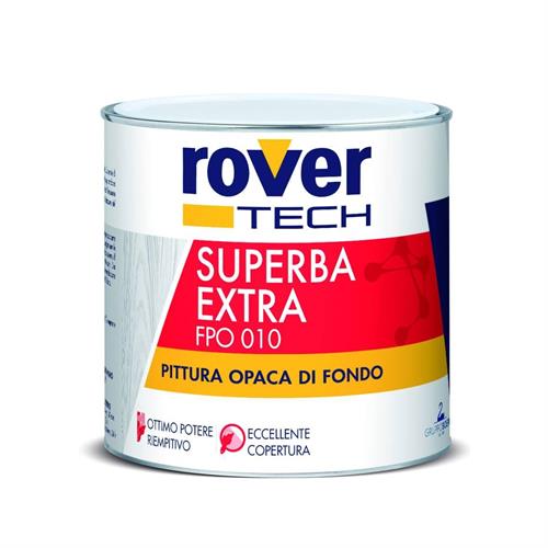 SUPERBA EXTRA FPO 010 PITTURA OPACA DI FONDO BIANCA 2,5LT