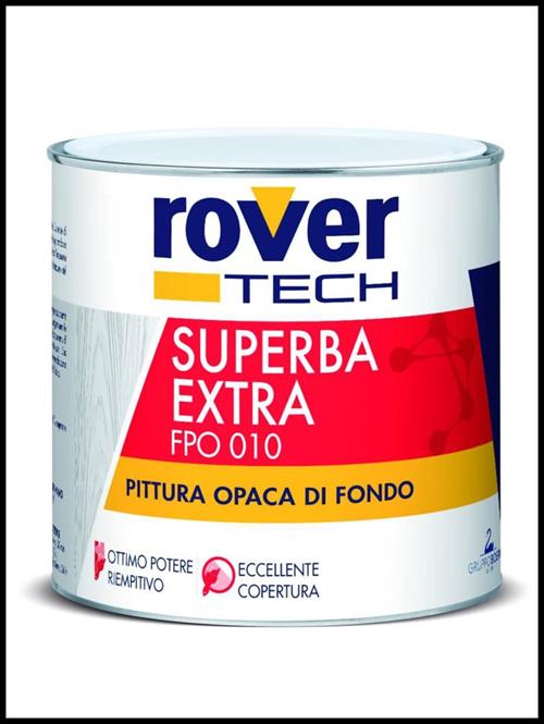SUPERBA EXTRA FPO 010 PITTURA OPACA DI FONDO BIANCA 500ML
