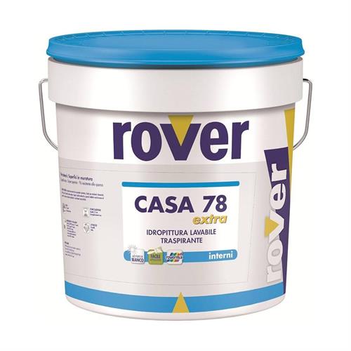 CASA 78 IDROPITTURA LAVABILE TRASPIRANTE EXTRA BIANCO 5LT