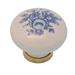 PROMO POMOLO IN PORCELLANA TONDO FANTASIA CON BASE 31X26MM