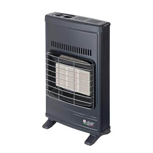 STUFA RAGGI INFRAROSSI METANO GRIGIA ECO42T VENTILATA 4200W