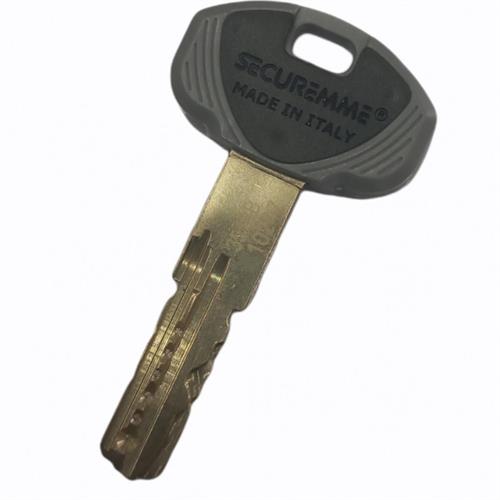 SBOZZO/COPIA CHIAVE GREZZA REGISTRATO PER CILINDRO EVOK50