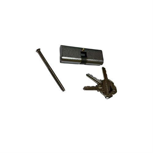 CILINDRO CROMO SAT KY OVALE CHIAVE 40 - 40 3 CHIAVI 0CKO