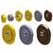 KIT EXT PROTECTOR FORTEZZA DIAM.50XH22MM ALLUMINIO BRONZO F4