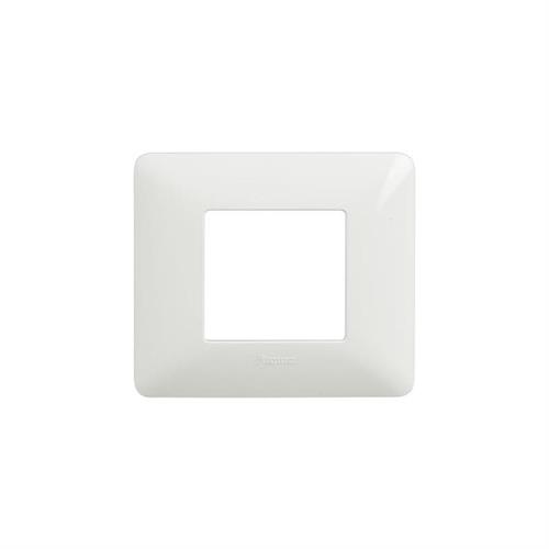 TICINO AM4802BBN - PLACCA 2 POSTI MATIX BIANCO