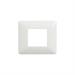 TICINO AM4802BBN - PLACCA 2 POSTI MATIX BIANCO