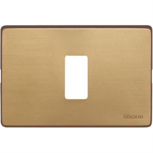 TICINO 503/1/BR - PLACCA MAGIC BRONZO 1 POSTO