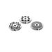 TRE SPADE PIASTRA F 6 INOX R TC 32