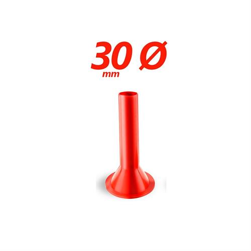 TRE SPADE Imbuto per tritacarne TC 32 con foro da 30mm