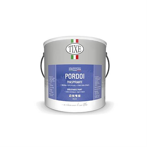 TIXE 650.208 - PORDOI PITTURA TRASPIRANTE 4L
