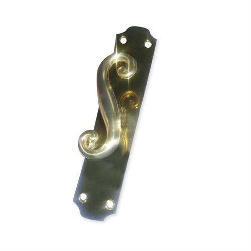 VALLI&COLOMBO MANIGLIA OTTONE X BALCONI E FINESTRE 'RUSTIC'