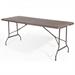 VERDELOOK - TAVOLO BIRRERIA MARRONE 180X70X74CM