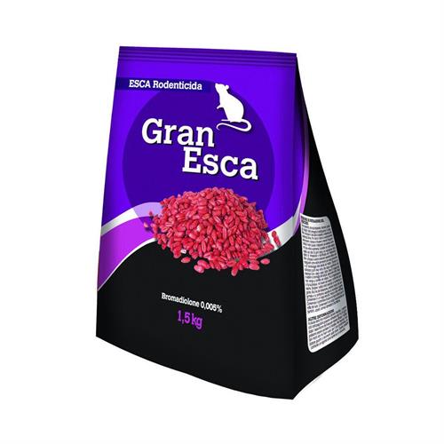 VERDELOOK GRAN ESCA RODENTICIDA IN GRANO 1,5KG