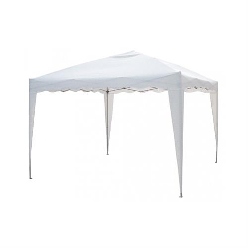 GAZEBO BIANCO FLESSIBILE 3X3 con BORSA - VERDELOOK