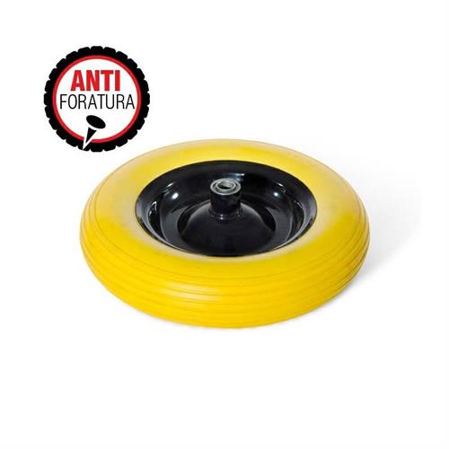 RUOTA GIALLA ANTIFORATURA PER CARRIOLA 81/1