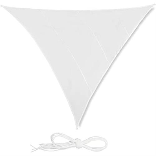 VERDELOOK - TENDA VELA TRIANGOLARE 3,6X3,6X3,6 BIANCA
