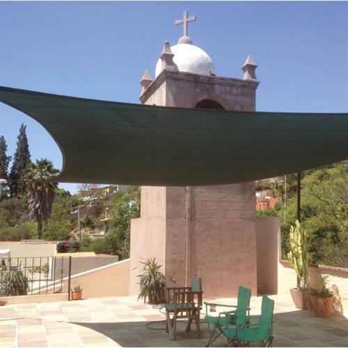VERDELOOK - TENDA VELA TRIANGOLARE 3X3X3 VERDE