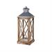 LANTERNA LEGNO ARLES GRIGIA MIS. M