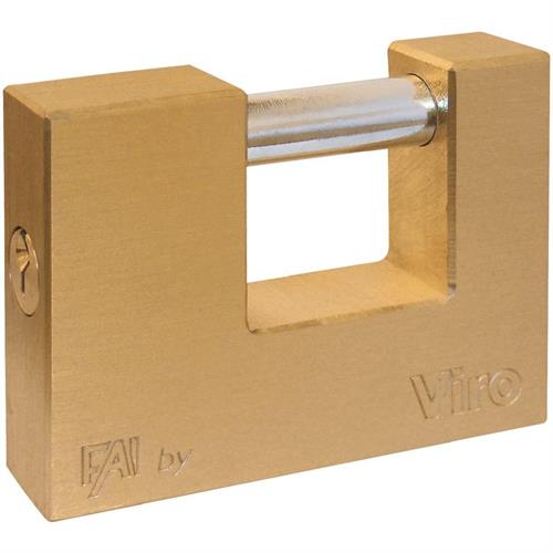 FAI BY VIRO - Lucchetto in ottone per serranda (70 mm) - ART