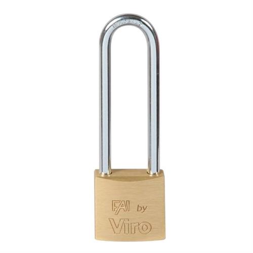 Fai By Viro - Lucchetto Rettangolare In Ottone Arco Lungo 64