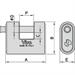 VIRO - Lucchetto corazzato Panzer da 77mm - ART. 4116