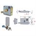 VIRO 7502 - SERRATURA DA APPLICARE MM50 SX D/CIL FISSO